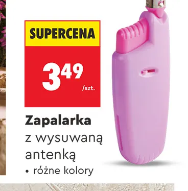 Zapalarka z wysuwaną antenką promocja w Biedronka
