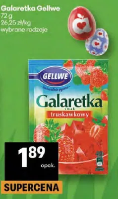 Galaretka truskawkowa promocja w Delikatesy Centrum