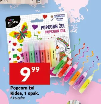 Popcorn żel Kidea promocja w Twój Market