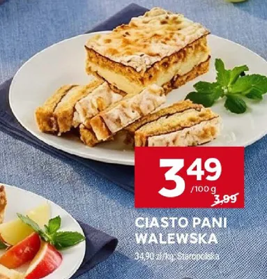 Ciasto pani Walewska promocja w Stokrotka