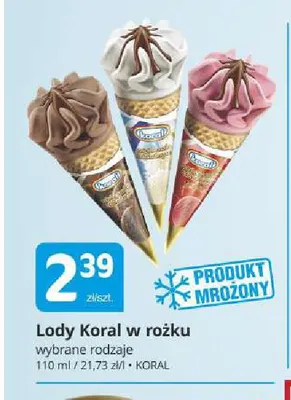 Lody w rożku promocja w Marketvita
