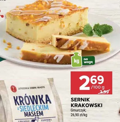 Krówka z siedleckim masłem promocja w Stokrotka