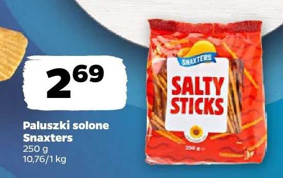 Paluszki solone promocja w Netto