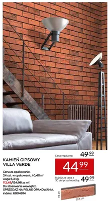 Kamień gipsowy villa verde promocja w Abra Meble