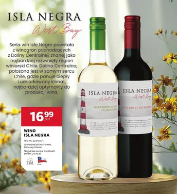 Wino Sauvignon Blanc Chardonnay białe wytrawne promocja w Stokrotka