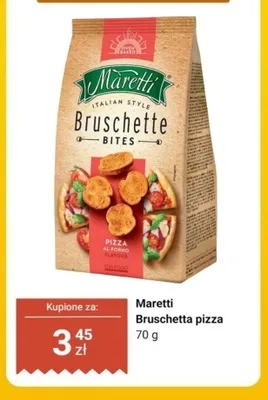 Bruschetta pizza Maretti promocja w Biedronka