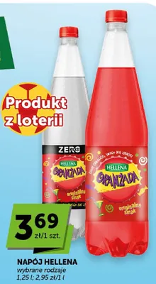 Napój gazowany Oranżada Hellena Zero promocja w ABC