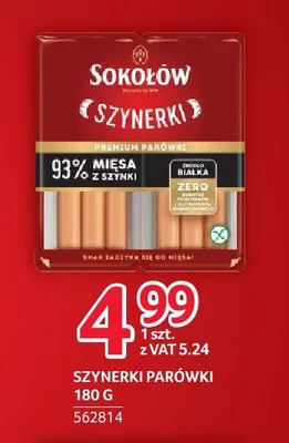 Szynerki parówki Sokołów promocja w Selgros