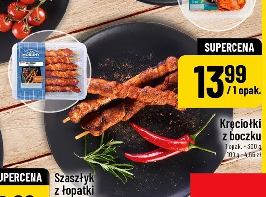 Kręciołki z boczku Morliny promocja w POLOmarket