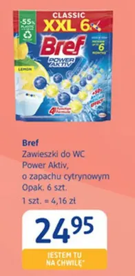 Zawieszki do WC Power Aktiv, o zapachu cytrynowym promocja w Drogerie DM