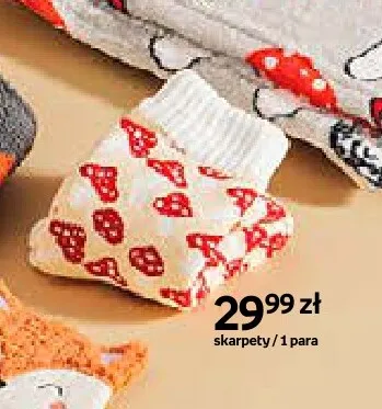 Skarpety w grzybki promocja w Empik