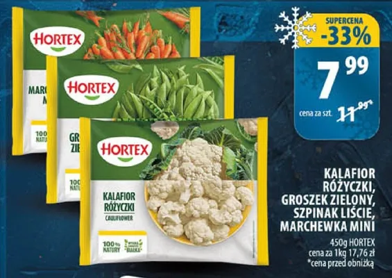 Kalafior Różyczki Hortex promocja w Arhelan