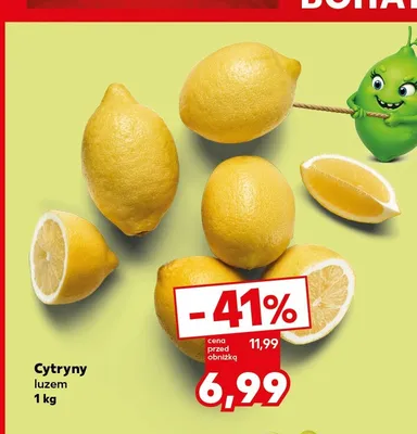 Cytryny luzem promocja w Kaufland
