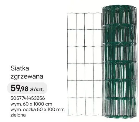 Siatka zgrzewana promocja w Castorama
