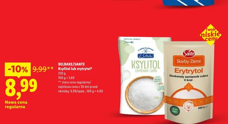 Ksylitol Belbake promocja w Lidl
