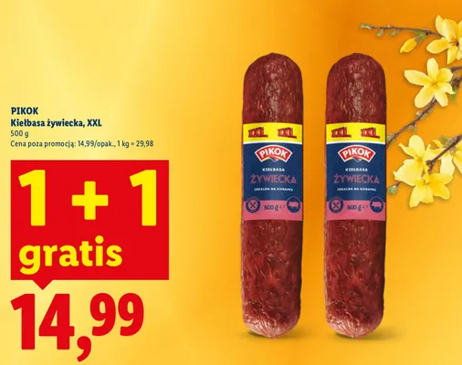 Kiełbasa promocja w Lidl