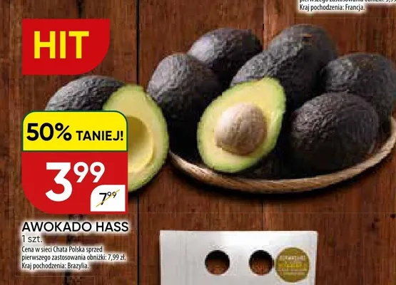 Awokado Hass promocja w Chata Polska