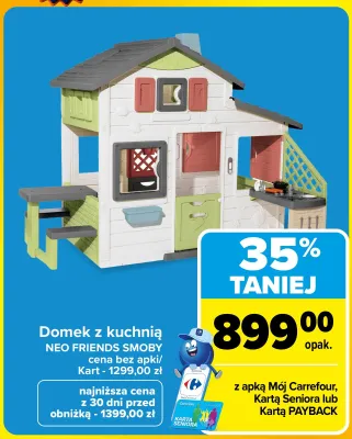 Domek z kuchnią Smoby Neo Friends promocja w Carrefour Market