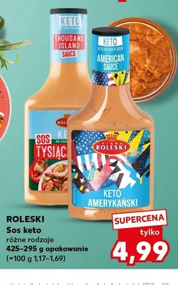 Sos keto Tysiąc Wysp Roleski promocja w Kaufland