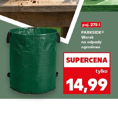 Worek na odpady ogrodowe PARKSIDE 275l promocja w Kaufland