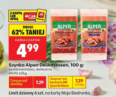 Szynka szwarcwaldzka delikatna promocja w Biedronka