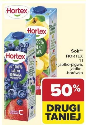 Sok jabłko-pigwa promocja w Carrefour