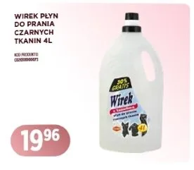 Płyn do prania czarnych tkanin Wirek promocja w Leo Market
