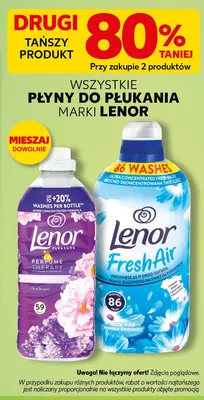 Płyn do płukania tkanin Lenor Fresh Air Fresh Wind promocja w Kaufland