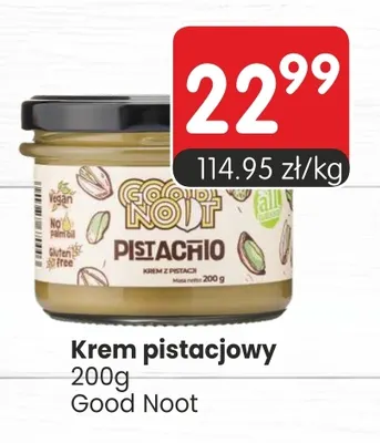 Krem pistacjowy Good Noot promocja w Market Point