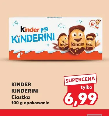 Ciastka Kinder Kinderini promocja w Kaufland