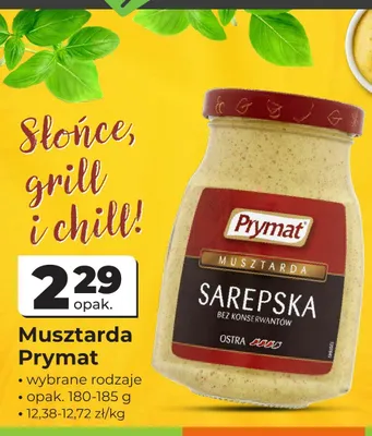 Musztarda Sarepska Prymat promocja w Odido