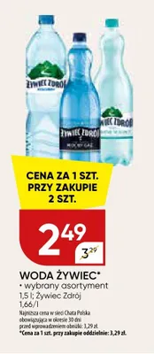 Woda Żywiec Zdrój promocja w Chata Polska