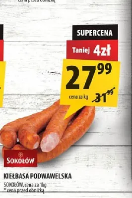 Kiełbasa podwawelska Sokołów promocja w Arhelan