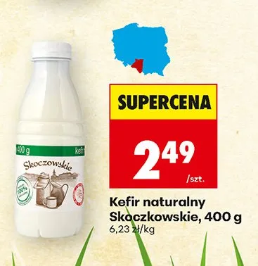 Kefir naturalny Skoczkowskie promocja w Biedronka