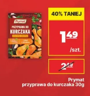 Przyprawa do kurczaka Prymat promocja w API Market