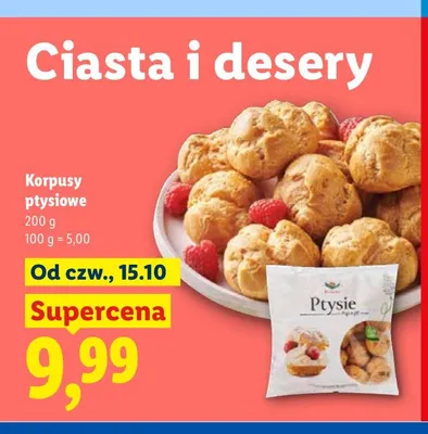 Korpusy ptysiowe promocja w Lidl