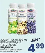 Jogurt Skyr różne rodzaje promocja w Wafelek