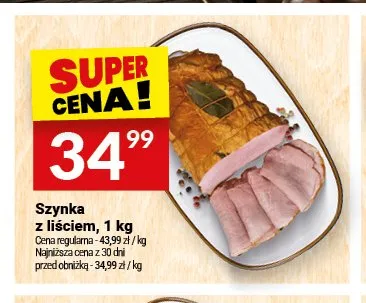 Szynka z liściem promocja w Twój Market