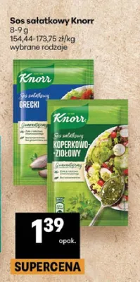 Sos sałatkowy Knorr Grecki promocja w Delikatesy Centrum