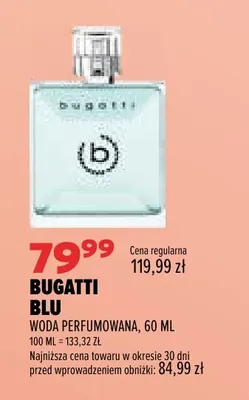 Woda perfumowana Bugatti Blu promocja w Drogerie Natura