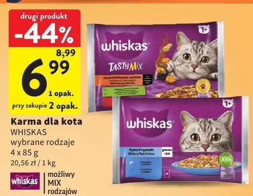 Karma wybrane rodzaje możliwy mix rodzajów promocja w Intermarche