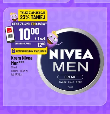 Krem Nivea Men promocja w POLOmarket