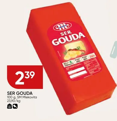 Ser Gouda Mlekovita promocja w Chata Polska