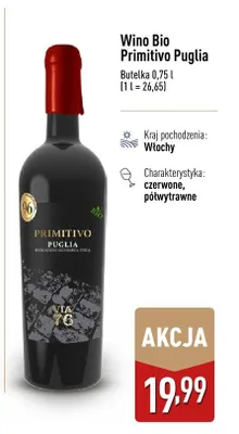 Wino promocja w Aldi