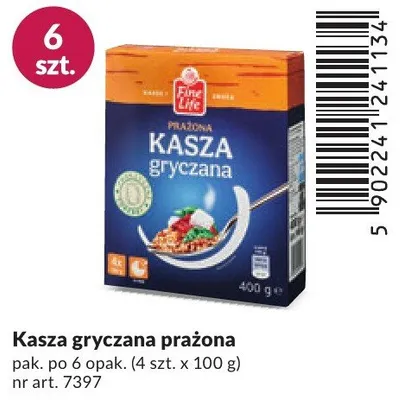 Kasza gryczana prażona promocja w Makro