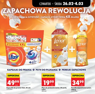 Kapsułki do prania Platinum Plus promocja w Biedronka