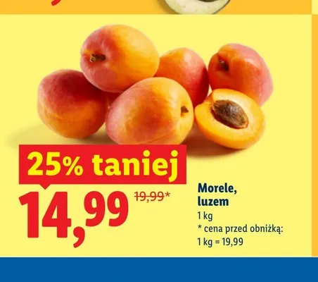 Morele luzem promocja w Lidl