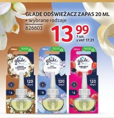 Odświeżacz powietrza zapas Glade Sandalwood & Jasmine promocja w Selgros