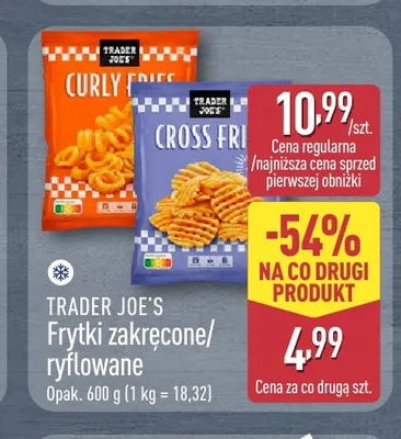 Frytki zakręcone Trader Joe's promocja w Aldi
