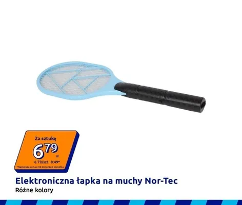 Elektroniczna łapka na muchy Nor-Tec promocja w Action